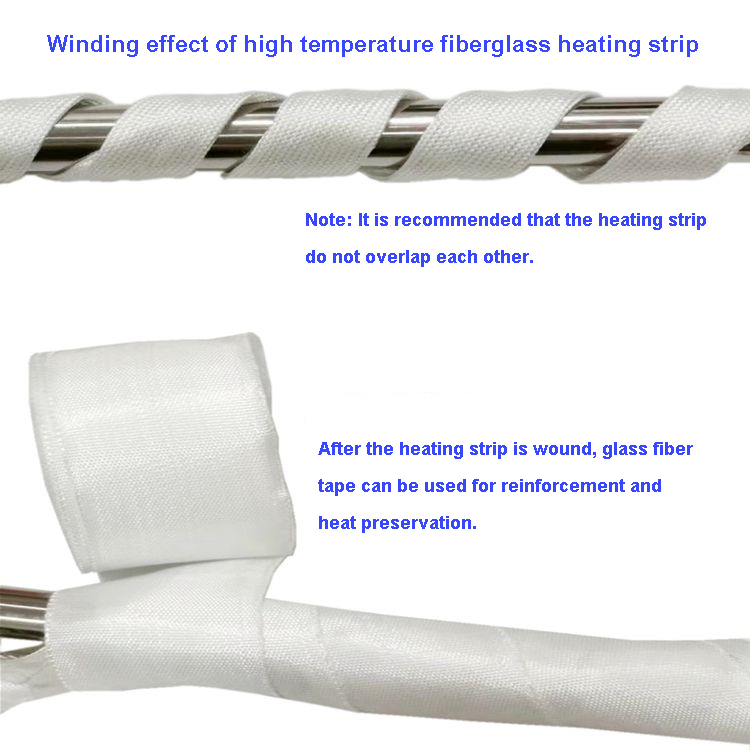 Winding effect of high temperature fiberglass heating strip.jpg