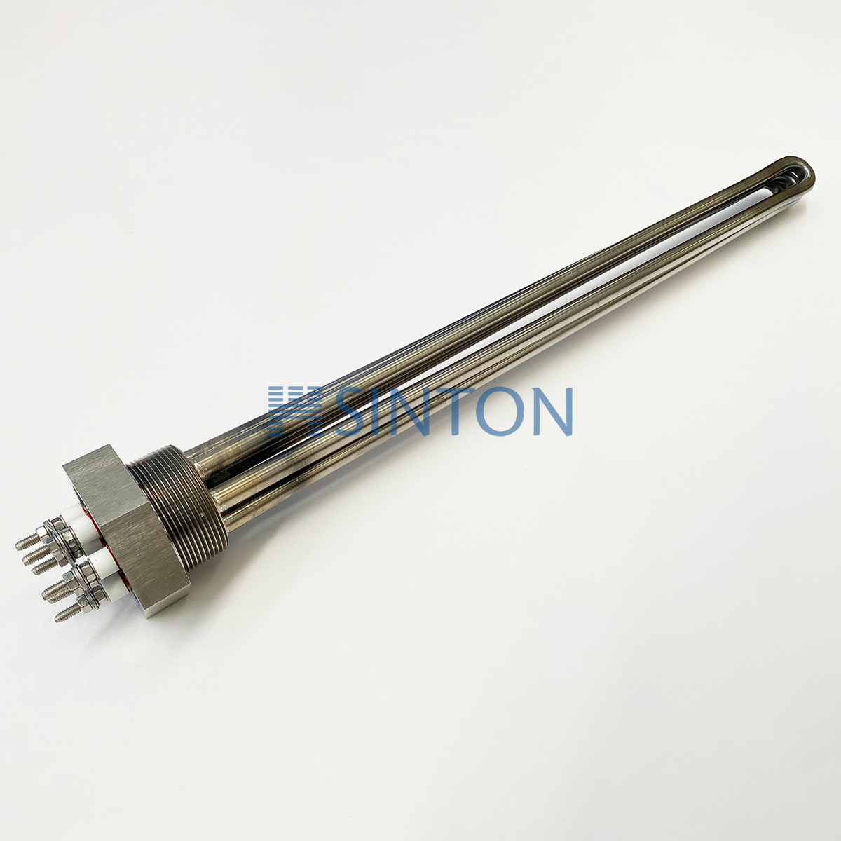 Flange water immersion heaters