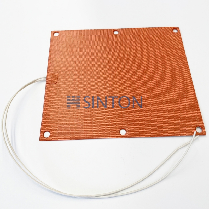silicone rubber flexible heating pad with 3M tape