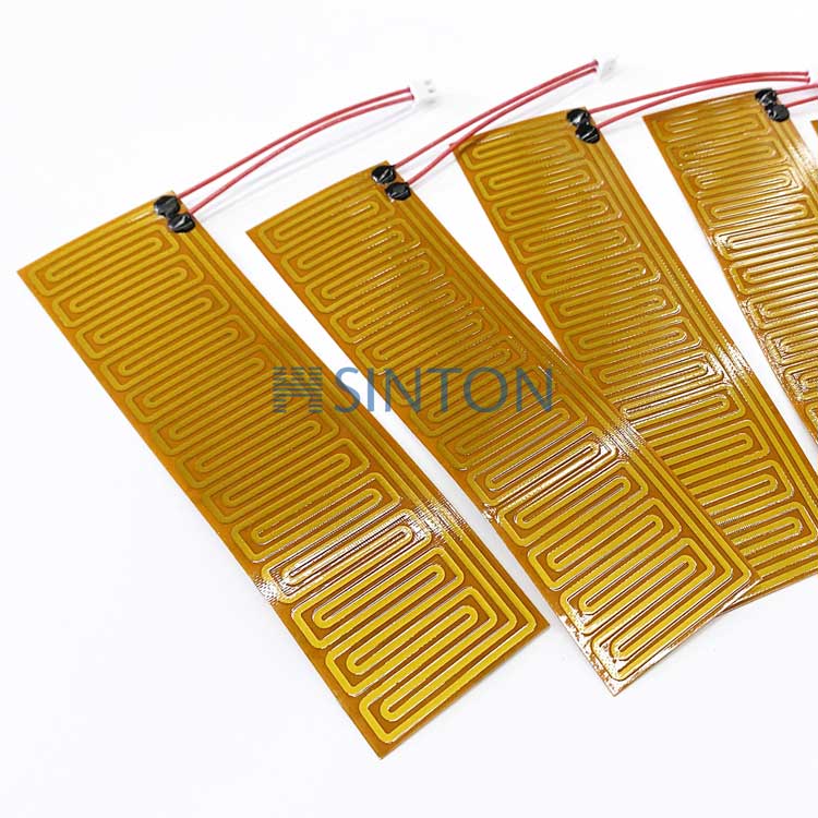 Polyimide film heating mat