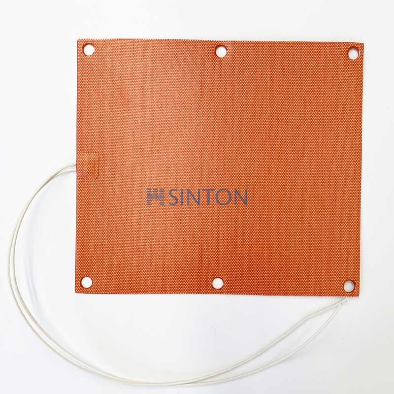 silicone rubber flexible heating pad with 3M tape