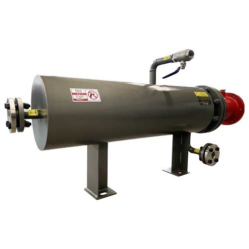 Pipeline heater for nitrogen heating