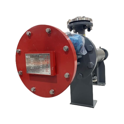 Explosion-proof pipeline electric heater for heating nitrogen