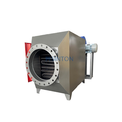 Air duct heaters are used for heating factory workshops